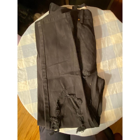 Pacsun LA/ Size 25 Black Skinny Leg Jeans/Leggins - Picture 2 of 16